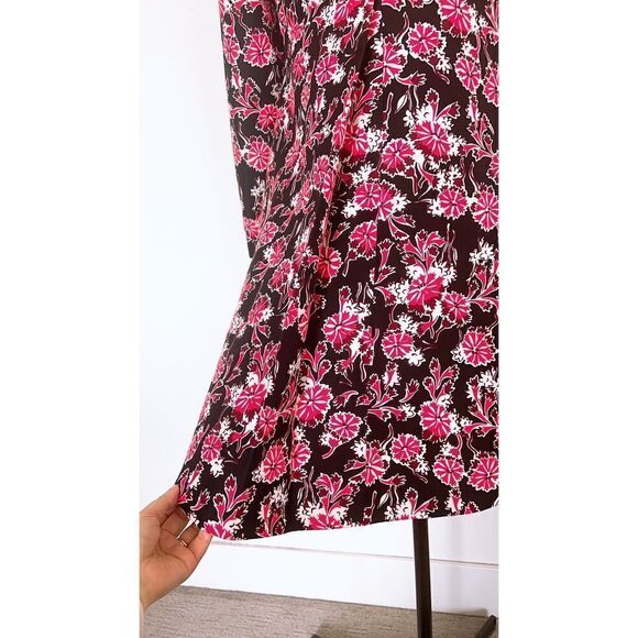 Marni silk blend floral a-line Mini dress IT40 - Picture 5 of 9